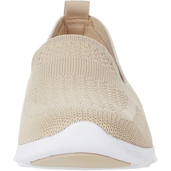 Women's Cream Slip-On Sneakers - Picture 5 of 7